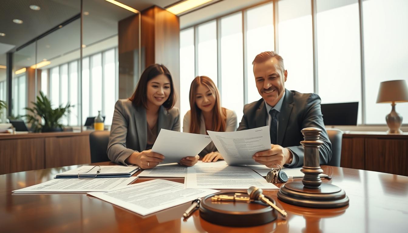 Coordination of property closing documents and timelines